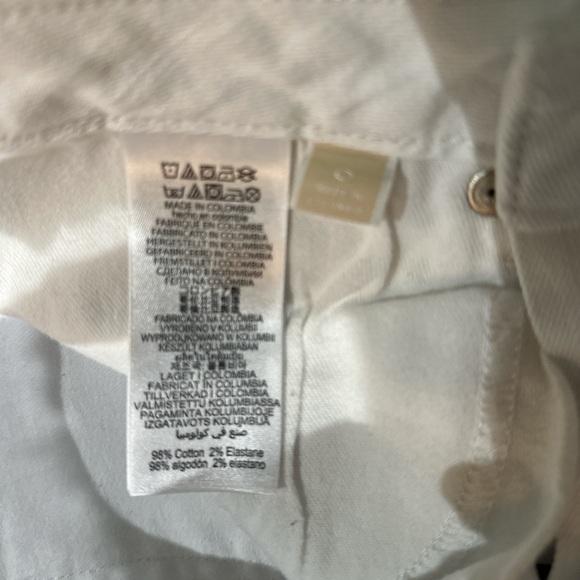Michael Kors White Flare Jeans - Picture 3 of 6